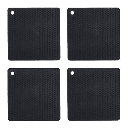 Silicone Non-Slip Silicone Table Mat Honeycomb Multi-Purpose Kitchen Table Pad for Hot Pads Spoon Rest Cooking & Dining Black
Silicone Non-Slip Silicone Table Mat Honeycomb Multi-Purpose Kitchen Table Pad for Hot Pads Spoon Rest Cooking & Dining Black