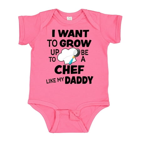 Inktastic I Want to Grow Up to Be a Chef Like My Daddy Gift Baby Boy or Baby Girl Bodysuit
Inktastic I Want to Grow Up to Be a Chef Like My Daddy Gift Baby Boy or Baby Girl Bodysuit