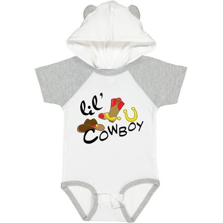 Inktastic Lil Cowboy Gift Baby Boy Bodysuit