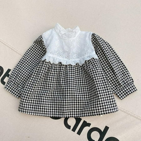 Bullpiano Spring Autumn Girls Blouse Plaid Long Sleeve Shirts Lace Flower Patchwork Tee Top Fall Clothes cotton Kids Clothing for Girl
Bullpiano Spring Autumn Girls Blouse Plaid Long Sleeve Shirts Lace Flower Patchwork Tee Top Fall Clothes cotton Kids Clothing for Girl