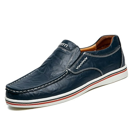 Men‘s Premium Leather Loafer Shoes Lightweight Rubber Sole Non-slip Casual Slip On Shoes Men‘s Sneakers Spring And Summer
Men‘s Premium Leather Loafer Shoes Lightweight Rubber Sole Non-slip Casual Slip On Shoes Men‘s Sneakers Spring And Summer