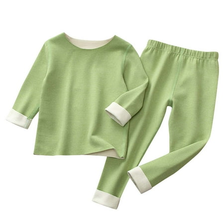 Maean Unisex Girls Boys Pajamas Set Fall and Winter Solid Color Velvet Thickened Padded Warm Long Sleeve Home Wear
Maean Unisex Girls Boys Pajamas Set Fall and Winter Solid Color Velvet Thickened Padded Warm Long Sleeve Home Wear