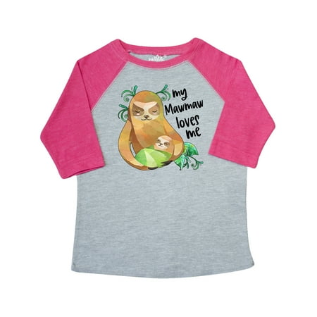 Inktastic My Mawmaw Loves Me Cute Sloth and Baby Gift Toddler Boy or Toddler Girl T-Shirt
Inktastic My Mawmaw Loves Me Cute Sloth and Baby Gift Toddler Boy or Toddler Girl T-Shirt