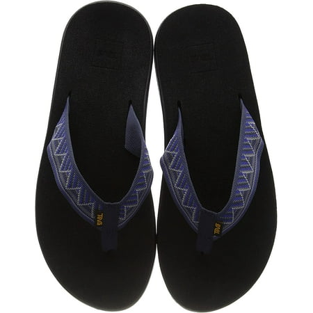 Teva Mens Flip Flop Sandals 10 Ouray Total Eclipse