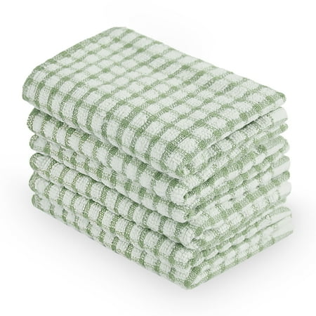 PiccoCasa 12 Pcs Dish Towels Kitchen Cotton Dish Cleaning Towels Green & Coffee 10.5 x 15
PiccoCasa 12 Pcs Dish Towels Kitchen Cotton Dish Cleaning Towels Green & Coffee 10.5 x 15