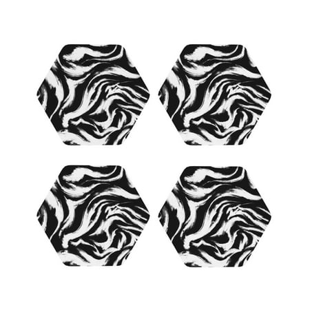 Lukts Leopard And Zebra 2 Print Leather Drinks Coasters Set of 4 Suitable or Drinks Furniture Protection and Easy Clean up-Hexagon
Lukts Leopard And Zebra 2 Print Leather Drinks Coasters Set of 4 Suitable or Drinks Furniture Protection and Easy Clean up-Hexagon