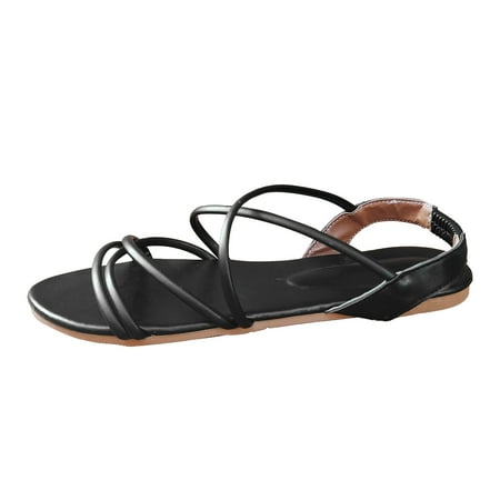 Women Sandals Fashion Summer Comfortable Beach Elastic Band Soft Sole Open Toe Non-Slip Flat Breathable Shoes Sandals Party Shoes Footwear
Women Sandals Fashion Summer Comfortable Beach Elastic Band Soft Sole Open Toe Non-Slip Flat Breathable Shoes Sandals Party Shoes Footwear