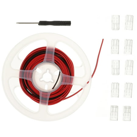 1 Set Led Light Connector 2 Pin Led Connector Gapless 10mm Led Connector Supply