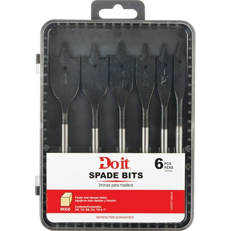 Mibro/GS Do it Best 6-Piece Spade Bit Set