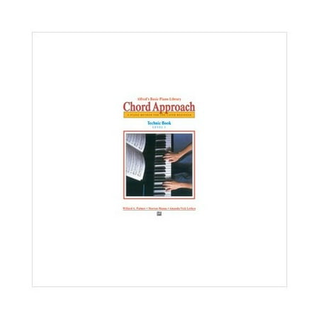 Alfred 00-2654 Basic Piano- Chord Approach Technic Book 1 - Music Book