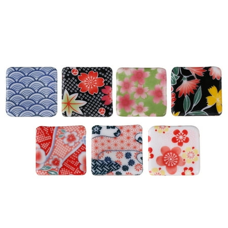 7pcs Japanese-style Chopstick Rack Square Printing Household Chopsticks Holder Spoon Chopsticks Rest Desktop Adornment (Random Pa
7pcs Japanese-style Chopstick Rack Square Printing Household Chopsticks Holder Spoon Chopsticks Rest Desktop Adornment (Random Pa