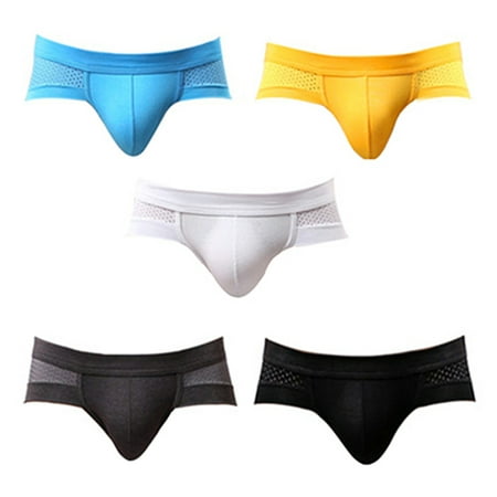 harmtty Men s Sexy Mesh Modal Triangle Underwear Breathable Solid Briefs Underpants White
harmtty Men s Sexy Mesh Modal Triangle Underwear Breathable Solid Briefs Underpants White