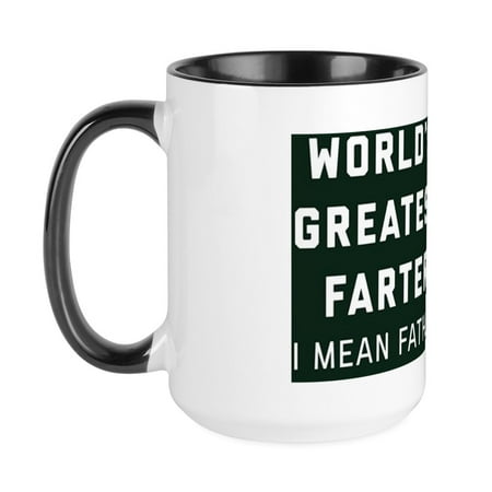 CafePress - World s Greatest Farter - 15 oz Ceramic Large Mug