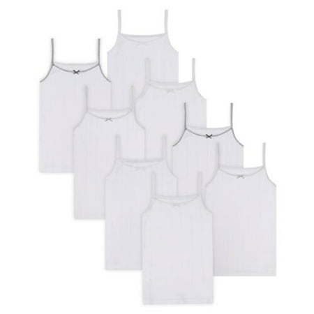 Buyless Fashion Girls Tagless Cami Scoop Neck Undershirts Cotton Tank With Trim and Strap (8 Pack)
Buyless Fashion Girls Tagless Cami Scoop Neck Undershirts Cotton Tank With Trim and Strap (8 Pack)