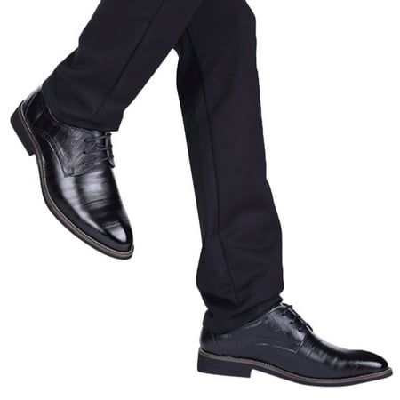 Ykohkofe Classical Style Shoes For Men Slip On PU Leather Low Rubber Sole Block Heel Work
Ykohkofe Classical Style Shoes For Men Slip On PU Leather Low Rubber Sole Block Heel Work