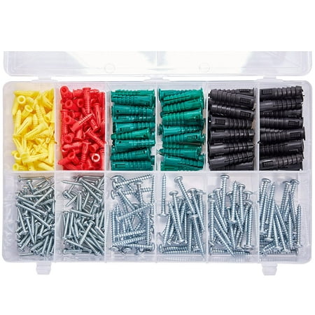 Excellent Set Of Self-Drilling Hollow Wall Plugs For Drywall Screw Assortment