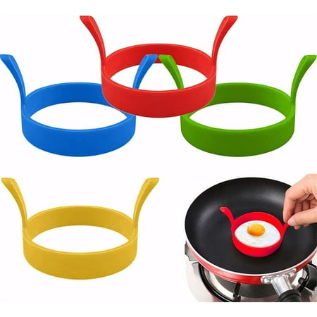 4 Pack Silicone Egg Ring Pancake Mold Casewin Kitchen Cooking Silicone Fried Oven BPA Free Food Grade Material Pancake Egg Poach Ring Mould
4 Pack Silicone Egg Ring Pancake Mold Casewin Kitchen Cooking Silicone Fried Oven BPA Free Food Grade Material Pancake Egg Poach Ring Mould