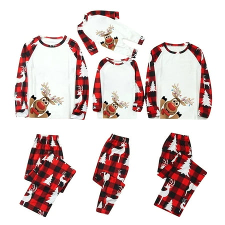 JBEELATE Christmas Pajamas for Family Pjs Matching Sets Plaid Cute Elk Matching Xmas Pjs for Adults Kids Baby
JBEELATE Christmas Pajamas for Family Pjs Matching Sets Plaid Cute Elk Matching Xmas Pjs for Adults Kids Baby