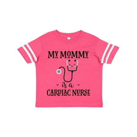 Inktastic Cardiac Nurse Mom Baby Gift Gift Toddler Toddler Girl T-Shirt