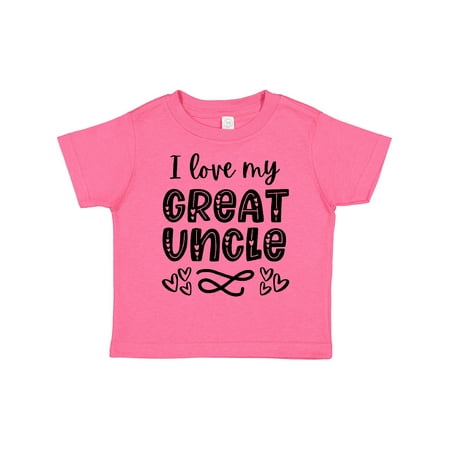 Inktastic I Love My Great Uncle with Hearts Gift Toddler Boy or Toddler Girl T-Shirt
Inktastic I Love My Great Uncle with Hearts Gift Toddler Boy or Toddler Girl T-Shirt