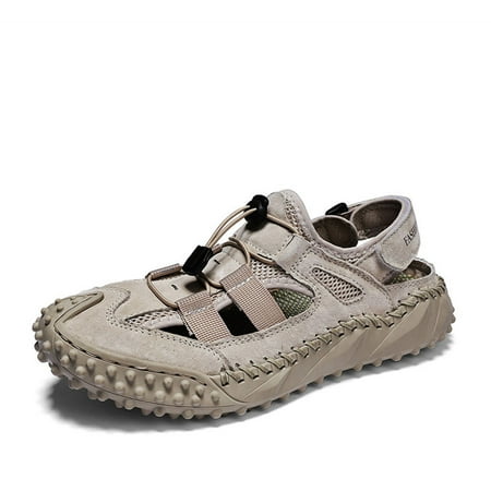 Lopsie STREAMNATURE Mens Sandals Trekking Beach Shoes Outdoor Comfort Breathable Handmade for Male Easy Wearing Adjustable Protection Summer Sport Slip on Sandals Fashion Slippers
Lopsie STREAMNATURE Mens Sandals Trekking Beach Shoes Outdoor Comfort Breathable Handmade for Male Easy Wearing Adjustable Protection Summer Sport Slip on Sandals Fashion Slippers