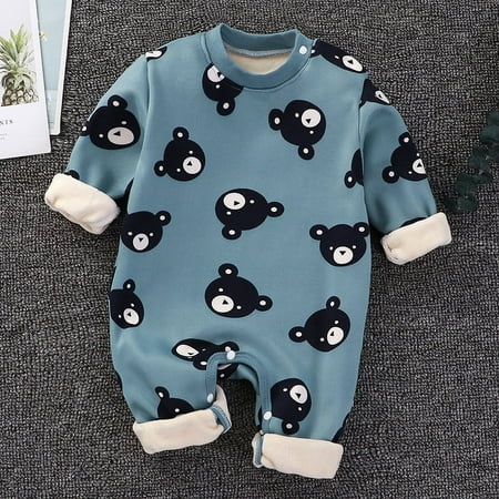 Baby Jumpsuit autumn and winter warm suit newborn clothes fleece-lined autumn clothes male baby winter outing holding clothes female
Baby Jumpsuit autumn and winter warm suit newborn clothes fleece-lined autumn clothes male baby winter outing holding clothes female