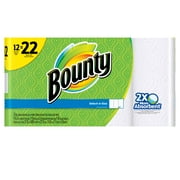 Bounty Select-A-Size Paper Towels, White, 12 Super = 22 Regular Rolls