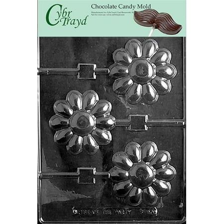 cybrtrayd life of the party f097 large daisy lolly flower chocolate candy mold in sealed protective poly bag imprinted with copyrighted cybrtrayd molding instructions
cybrtrayd life of the party f097 large daisy lolly flower chocolate candy mold in sealed protective poly bag imprinted with copyrighted cybrtrayd molding instructions
