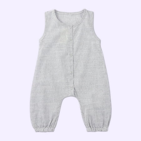 Simplmasygenix Mothers Day Gifts Baby Romper Toddler Baby Boys Girls Cute Solid Color Stripe Sleeveless Button Romper Jumpsuit
Simplmasygenix Mothers Day Gifts Baby Romper Toddler Baby Boys Girls Cute Solid Color Stripe Sleeveless Button Romper Jumpsuit