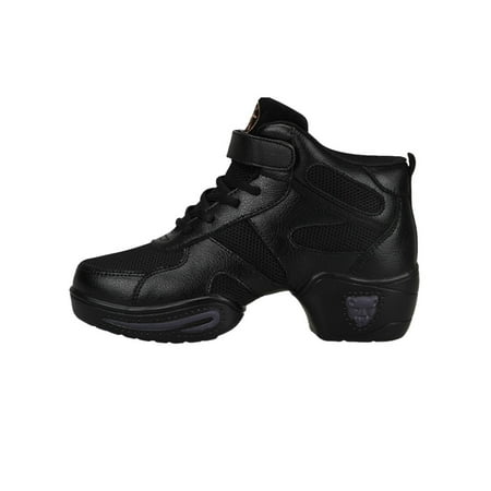 SIMANLAN Ladies Comfort Jazz Shoe Thick Soled Athletic Non-Slip Split Sole Dance Sneaker 8166 Black 8.5
SIMANLAN Ladies Comfort Jazz Shoe Thick Soled Athletic Non-Slip Split Sole Dance Sneaker 8166 Black 8.5