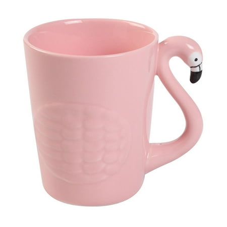 Flamingo Teapot Heat Resistant Flamingo Coffee Mugs Water Kettle Ceramic Cup Tea