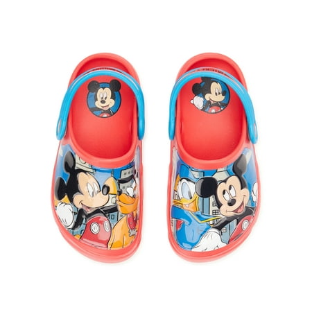 Mickey Mouse Toddler Boys License Clog Sizes 5/6-11/12