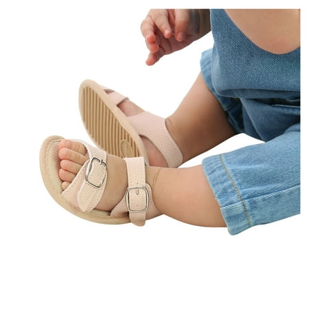 TOWED22 Baby Sandals Girl Rubber Flat Soft Summer Sole Sandals Girls Boys Shoes Walking Baby Non-Slip Baby Shoes Pink
TOWED22 Baby Sandals Girl Rubber Flat Soft Summer Sole Sandals Girls Boys Shoes Walking Baby Non-Slip Baby Shoes Pink