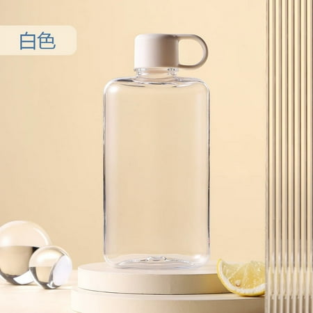 NUOLUX Portable Flat Water Bottle Plastic Travel Water Bottle Clear Water Container for Travel
NUOLUX Portable Flat Water Bottle Plastic Travel Water Bottle Clear Water Container for Travel