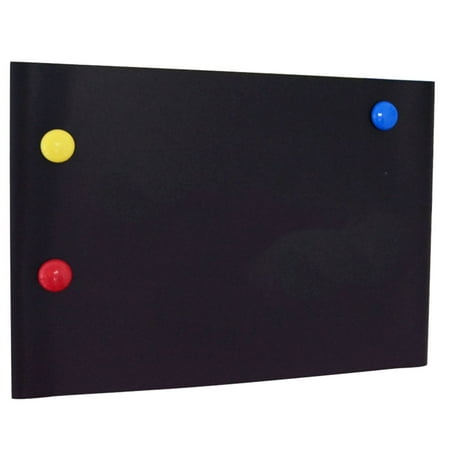 NUOLUX Magnetic Blackboard Erasable Flexible Wall Blackboard Refrigerator Message Board (A3 Black)
NUOLUX Magnetic Blackboard Erasable Flexible Wall Blackboard Refrigerator Message Board (A3 Black)
