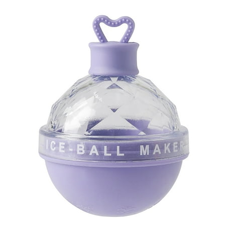 Pengpengfang 2 Pcs Ice Ball Mold with Lid Reusable Food Grade Non-stick Quick Release DIY Silica Gel Bulb Shaped Ice Cube Tray for Bar
Pengpengfang 2 Pcs Ice Ball Mold with Lid Reusable Food Grade Non-stick Quick Release DIY Silica Gel Bulb Shaped Ice Cube Tray for Bar