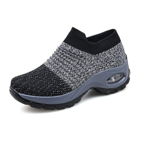 KBKYBUYZ Sandals Stretch Cloth Large Size Women s Comfortable Casual Sports Shoes