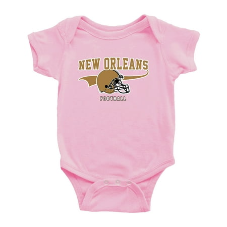 Cute New Orleans One-piece Outfits Football Jersey Baby Clothes (Pink 12-18 Monthes)
Cute New Orleans One-piece Outfits Football Jersey Baby Clothes (Pink 12-18 Monthes)