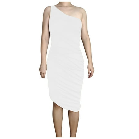 Long Sleeve Dress for Women Valentines Dress for Women Women s Fashion Casual Sexy Irregular Collar Sleeveless Slim Knee Dress Summer Savings Clearance 2022 Maternity Dress Cocktail Dress White M
Long Sleeve Dress for Women Valentines Dress for Women Women s Fashion Casual Sexy Irregular Collar Sleeveless Slim Knee Dress Summer Savings Clearance 2022 Maternity Dress Cocktail Dress White M
