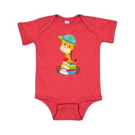 Inktastic Giraffe Going To School Giraffe With Books Gift Baby Boy or Baby Girl Bodysuit
Inktastic Giraffe Going To School Giraffe With Books Gift Baby Boy or Baby Girl Bodysuit