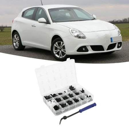 FTVOGUE Car Door Retainer Car Body Clips 415pcs Rivets Fasteners Push Pin Clips 18 Size Assortment With Screwdriver Universal For Car Body Door Trim
FTVOGUE Car Door Retainer Car Body Clips 415pcs Rivets Fasteners Push Pin Clips 18 Size Assortment With Screwdriver Universal For Car Body Door Trim