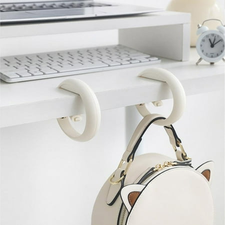 Hhdxre Table Side Removable Bag Hook Lightweight Durable Hook for Coat Should Bag Hooks(Milky White)
Hhdxre Table Side Removable Bag Hook Lightweight Durable Hook for Coat Should Bag Hooks(Milky White)