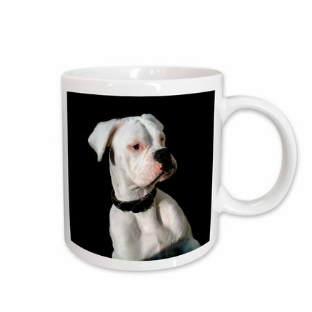 White Boxer Uncropped Ears 11oz Mug mug-1113-1