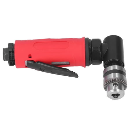 Pneumatic Drill Low Noise Ergonomic Handle Air Drill Zinc Alloy Easy to Use 1/4in With Integral For High Speed Grinding
Pneumatic Drill Low Noise Ergonomic Handle Air Drill Zinc Alloy Easy to Use 1/4in With Integral For High Speed Grinding