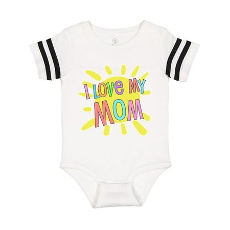 Inktastic I Love my Mom- sun and rainbow letters Gift Baby Boy or Baby Girl Bodysuit
Inktastic I Love my Mom- sun and rainbow letters Gift Baby Boy or Baby Girl Bodysuit