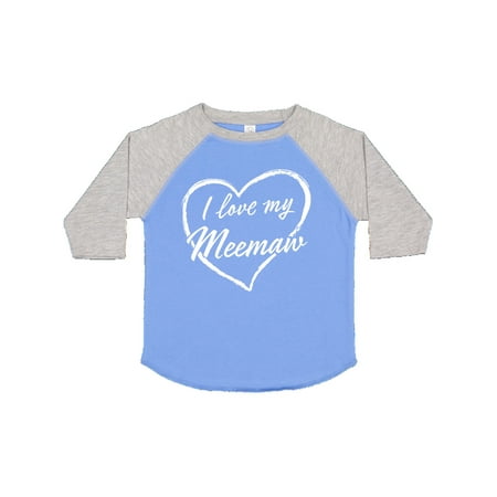 Inktastic I Love My Meemaw in White Chalk Heart Gift Toddler Boy or Toddler Girl T-Shirt
Inktastic I Love My Meemaw in White Chalk Heart Gift Toddler Boy or Toddler Girl T-Shirt