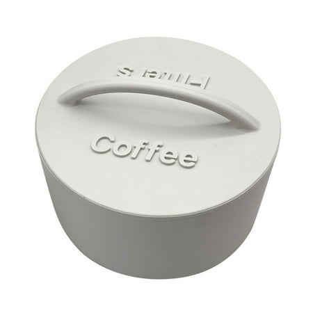 Coffees Filters Basket with Lid Multifunctional Storage Tool for Coffee Machine Filter Paper Accessories Off-white
Coffees Filters Basket with Lid Multifunctional Storage Tool for Coffee Machine Filter Paper Accessories Off-white