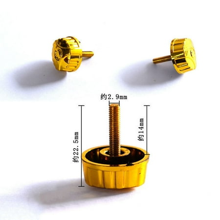 2pcs Fishing Reel Handle Grip Screws Nuts Golden/Silver Color Rocker Arm Screw Cap Tackle Accessories Parts
2pcs Fishing Reel Handle Grip Screws Nuts Golden/Silver Color Rocker Arm Screw Cap Tackle Accessories Parts