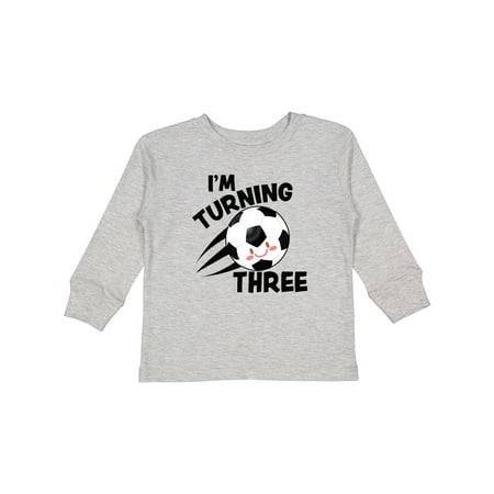 Inktastic I m Turning Three with Soccer Ball Gift Toddler Boy or Toddler Girl Long Sleeve T-Shirt
Inktastic I m Turning Three with Soccer Ball Gift Toddler Boy or Toddler Girl Long Sleeve T-Shirt