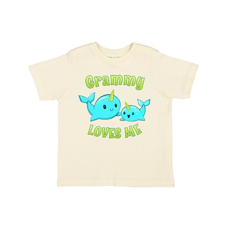 Inktastic Grammy loves me- cute narwhal Gift Toddler Boy or Toddler Girl T-Shirt
Inktastic Grammy loves me- cute narwhal Gift Toddler Boy or Toddler Girl T-Shirt